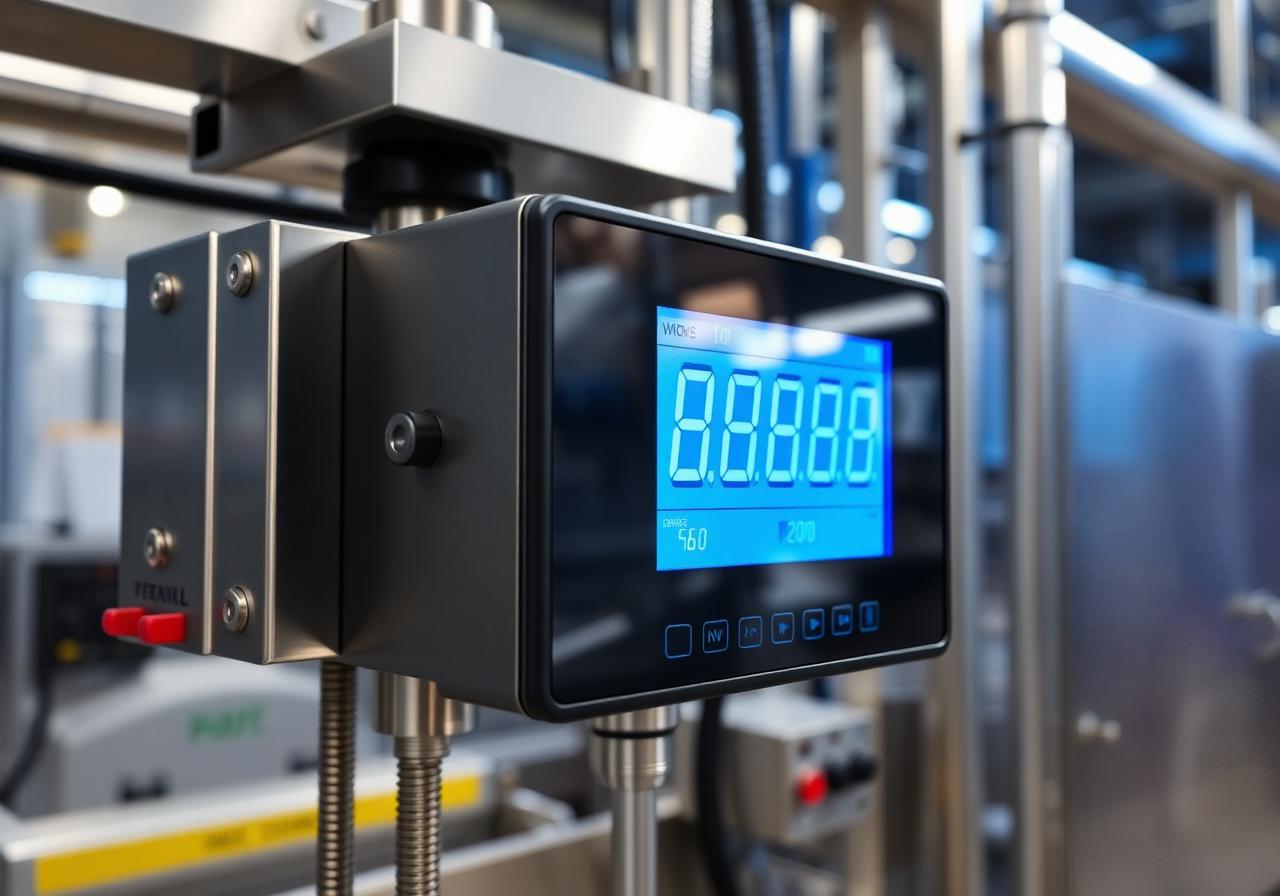 Industriell vågindikator med digital display
