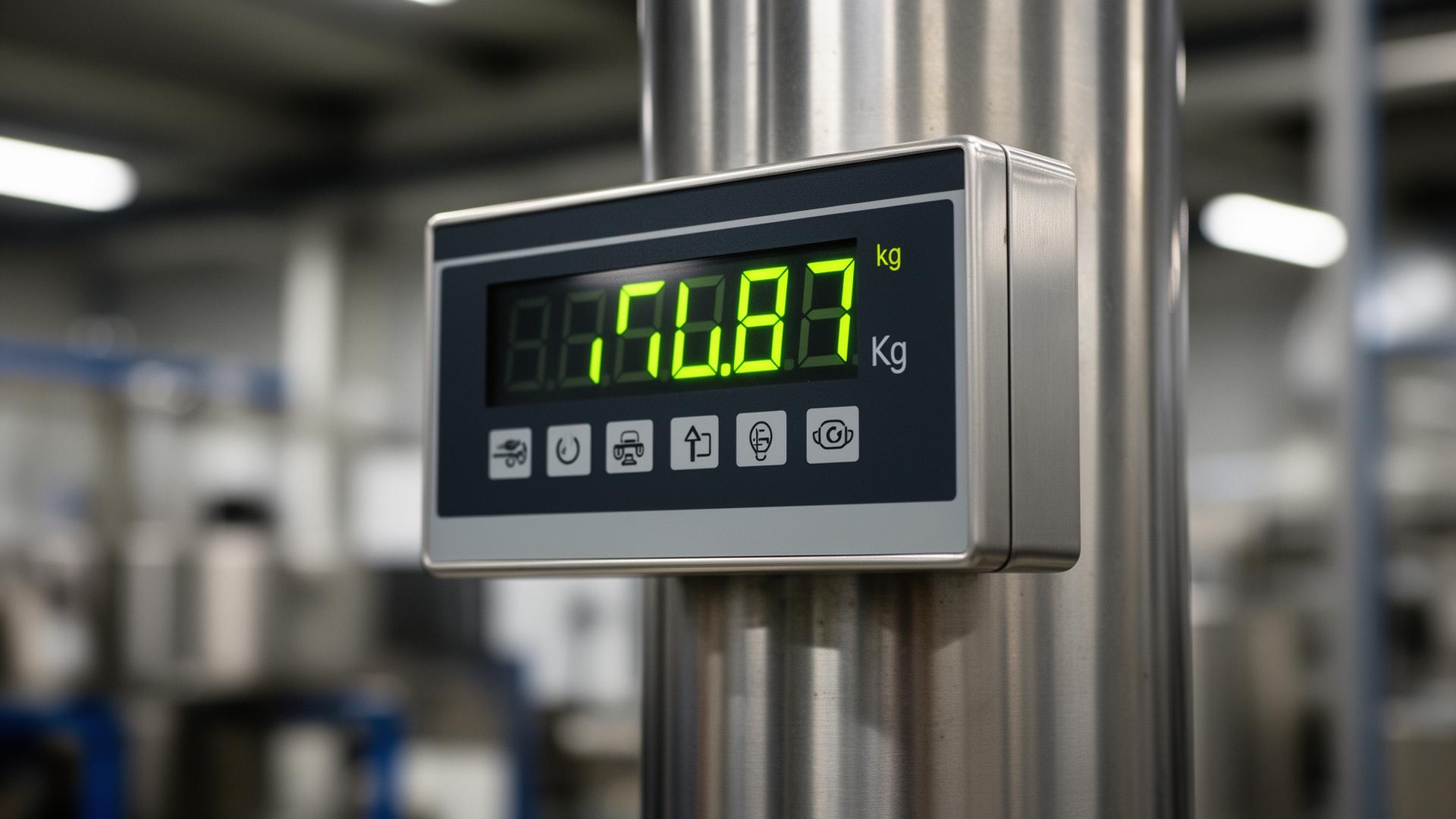 Industriell vågindikator med digital display